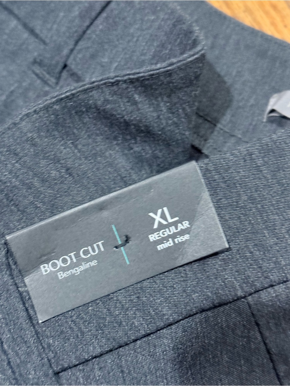 Maurices Bengaline Boot Cut Mid Rise Dress Pants Gray XL - Picture 7 of 11